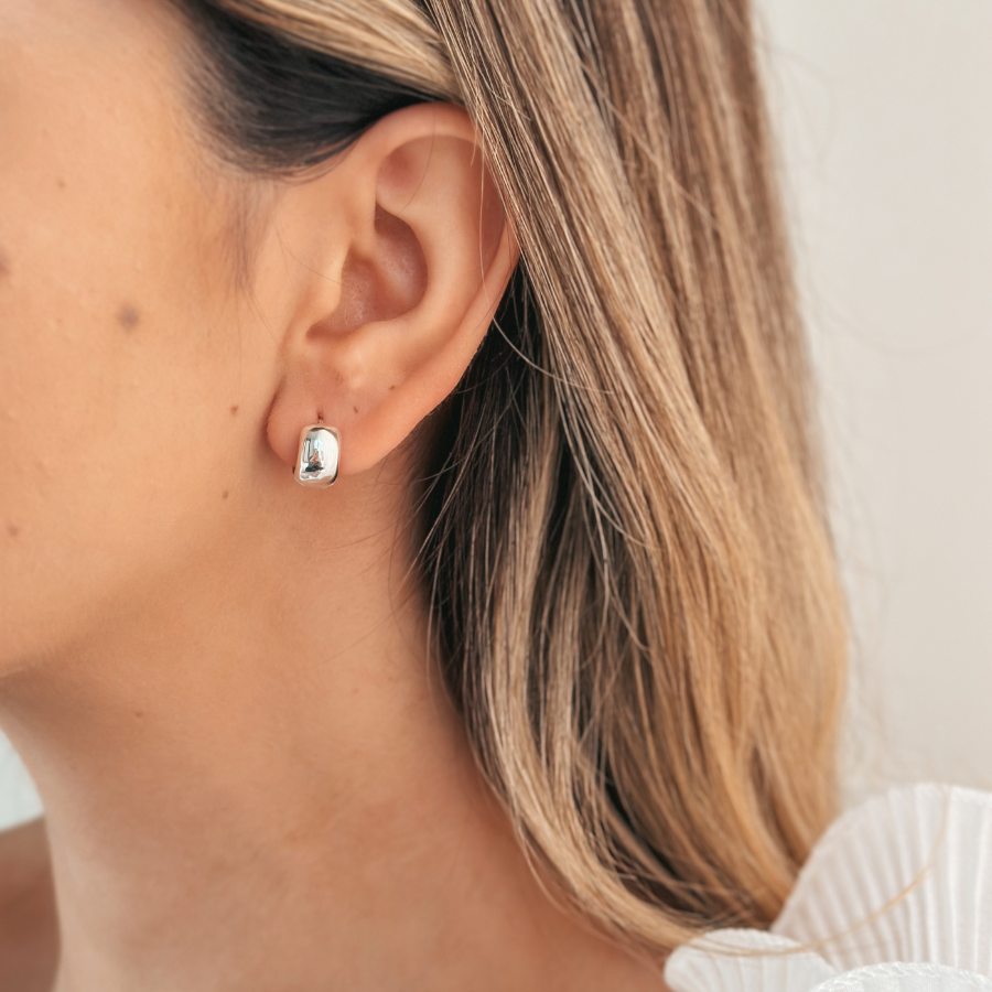Silberohrringe Bold Mini Hoops - Indira