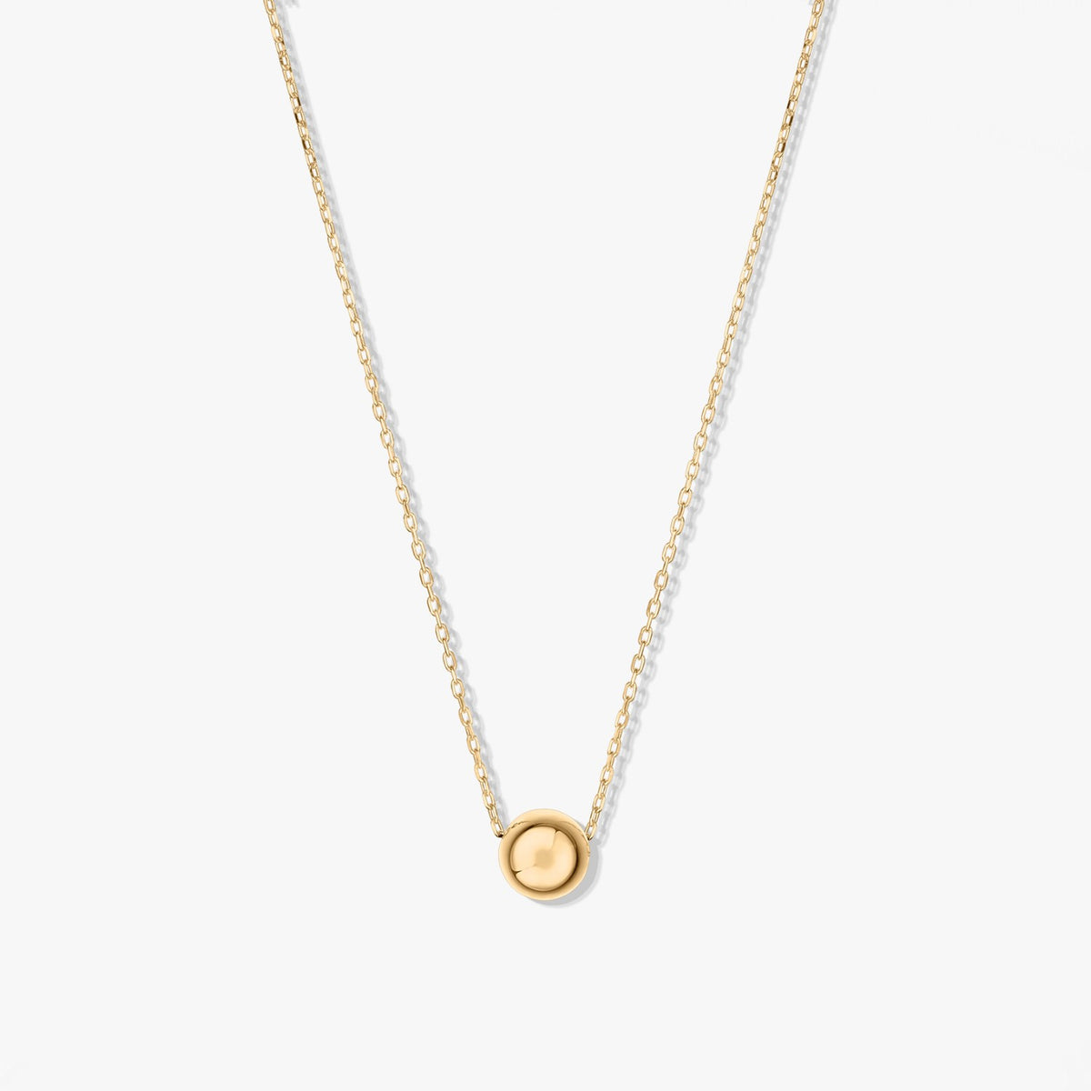 Halskette aus Gelbgold Golden Sphere