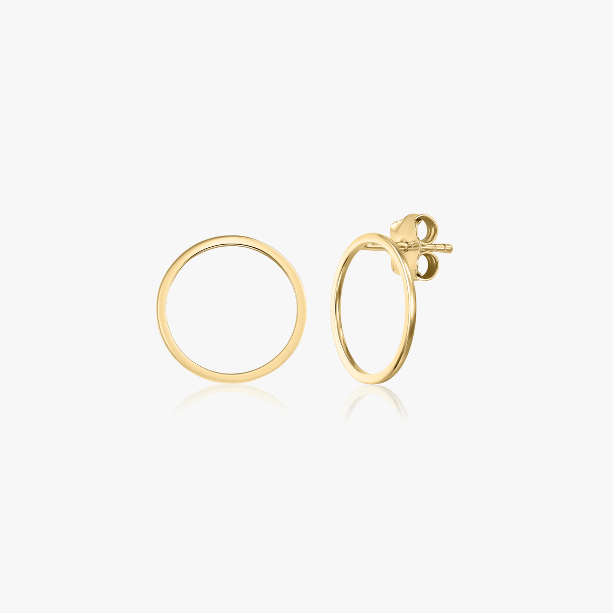 Gold-Ohrringe Circle - Indira