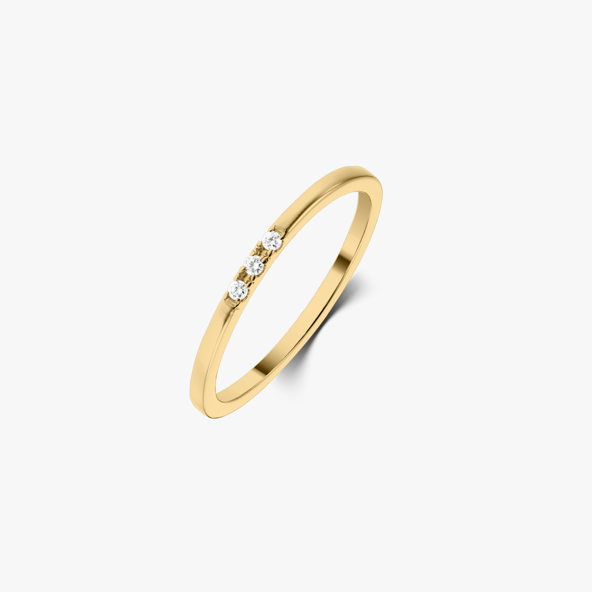 Elegance Goldring - Diamanten - Indira