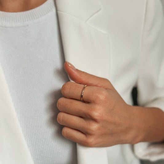 Goldring Elegance - Diamanten - Indira