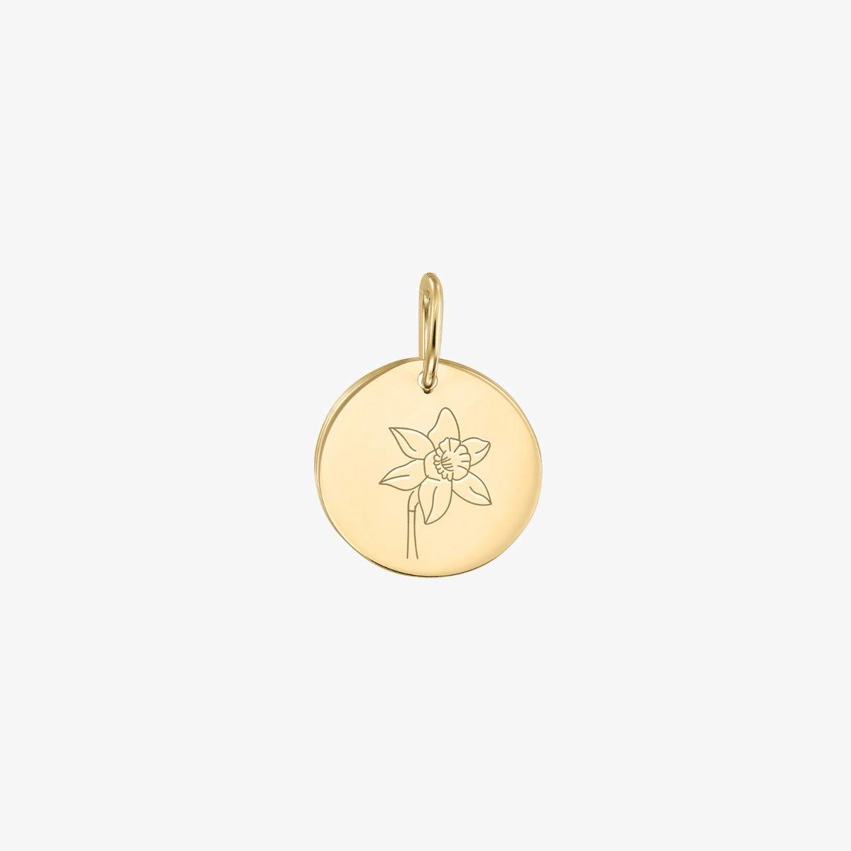 Goldanhänger Birth Flower - März-Narzisse - Indira