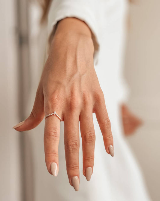 Éternité Goldring - Diamanten - Indira