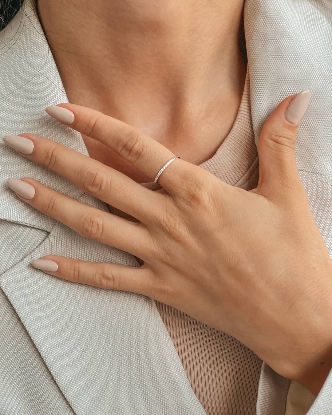 Silberring Chriss - Zirkonia - Indira