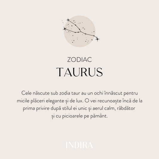 Silberkette Silver Zodiac - Taurus - Indira