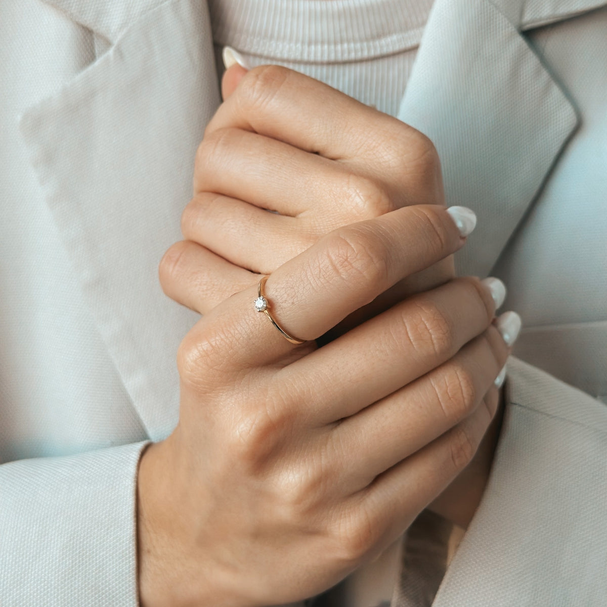 Goldring Timeless - Diamant 0.1 CT - Indira