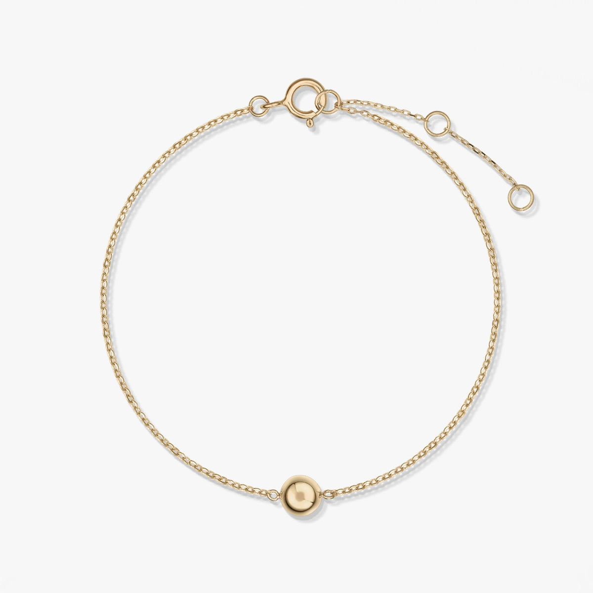 Gelbgold-Armband Golden Sphere