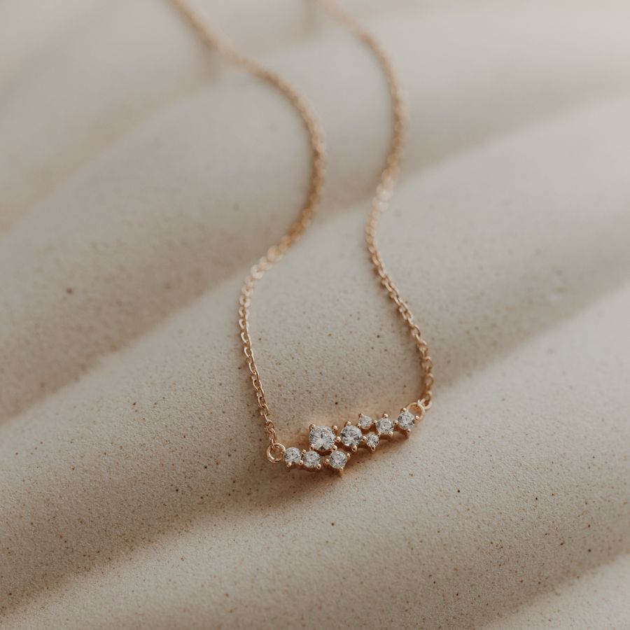 Silberkette Golden Constellation - Indira