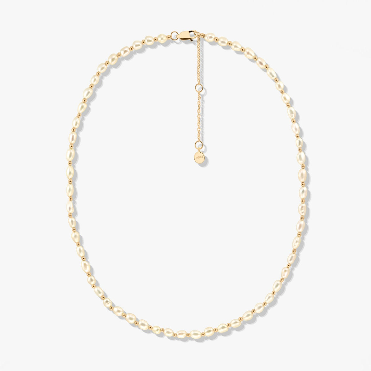 Silberkette Golden Mini Cherie – Kulturperlen