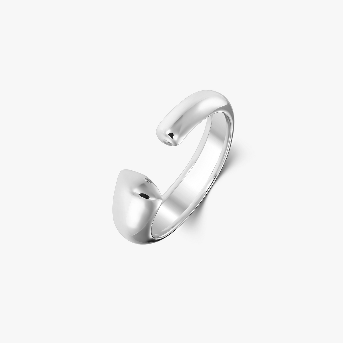 Huggie-Ring aus Silber - Verstellbar - Indira