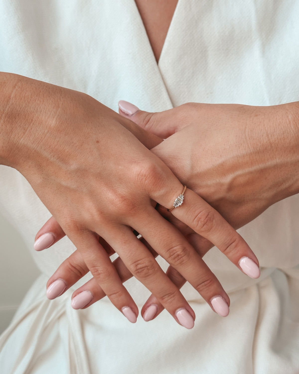 Mira Ring aus Gelbgold – Diamanten - Indira