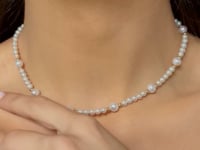Goldkette Meghan – Zuchtperlen