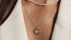 Goldkette Glamour - Zuchtperlen