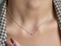 Goldkette Solo - Diamanten