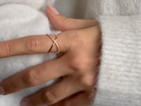 Ringe aus 14k Gelbgold Radiant - Zirkonia