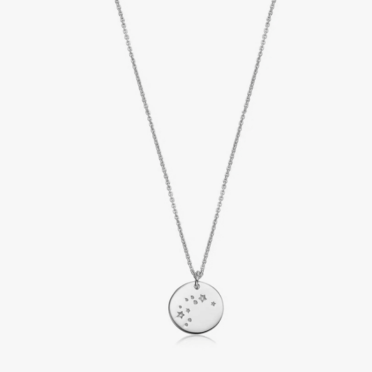 Silberkette Silver Zodiac - Aquarius - Indira