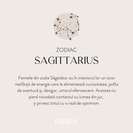 Silberkette Silver Zodiac - Sagittarius - Indira