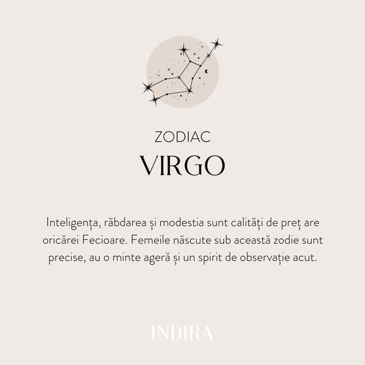 Silberkette Silver Zodiac - Virgo - Indira